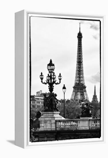 Romantic Eiffel Tower - Paris-Philippe Hugonnard-Framed Premier Image Canvas