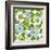 Romantic Floral Seamless Pattern-dNaya-Framed Art Print