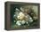 Romantic Flowers-Eugene Henri Cauchois-Framed Premier Image Canvas