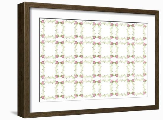 Romantic Garden Composite-Maria Trad-Framed Premium Giclee Print