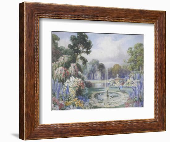 Romantic Garden-John Macpherson-Framed Giclee Print