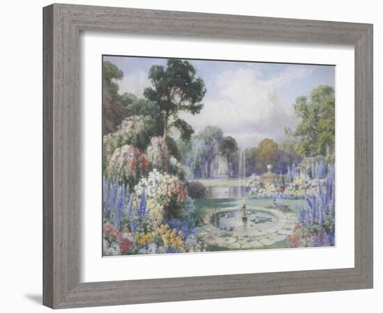 Romantic Garden-John Macpherson-Framed Giclee Print