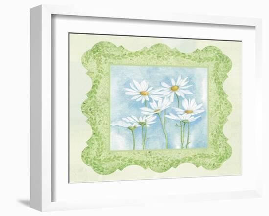 Romantic Green-Maria Trad-Framed Giclee Print