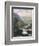 Romantic Landscape with Waterfall-George Beetholme-Framed Giclee Print