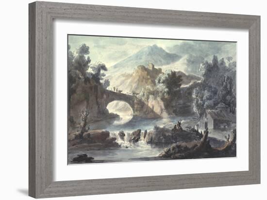 Romantic Landscape-Robert Adam-Framed Giclee Print