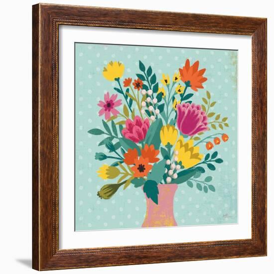 Romantic Luxe XV-Janelle Penner-Framed Art Print