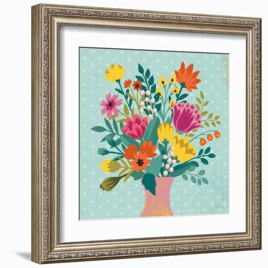 Romantic Luxe XV-Janelle Penner-Framed Art Print