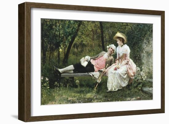 Romantic Meeting-Federigo Andreotti-Framed Giclee Print