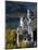 Romantic Neuschwanstein Castle and German Alps During Autumn, Southern Part of Romantic Road, Bavar-Richard Nebesky-Mounted Photographic Print