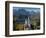 Romantic Neuschwanstein Castle and German Alps in Autumn, Southern Part of Romantic Road, Bavaria,-Richard Nebesky-Framed Photographic Print