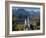 Romantic Neuschwanstein Castle and German Alps in Autumn, Southern Part of Romantic Road, Bavaria,-Richard Nebesky-Framed Photographic Print