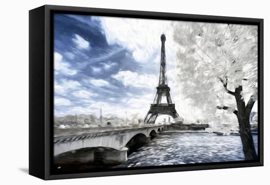 Romantic Paris - In the Style of Oil Painting-Philippe Hugonnard-Framed Premier Image Canvas