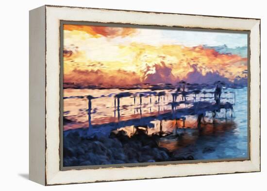 Romantic Pontoon II - In the Style of Oil Painting-Philippe Hugonnard-Framed Premier Image Canvas