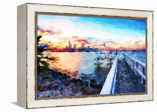 Romantic Pontoon IV - In the Style of Oil Painting-Philippe Hugonnard-Framed Premier Image Canvas