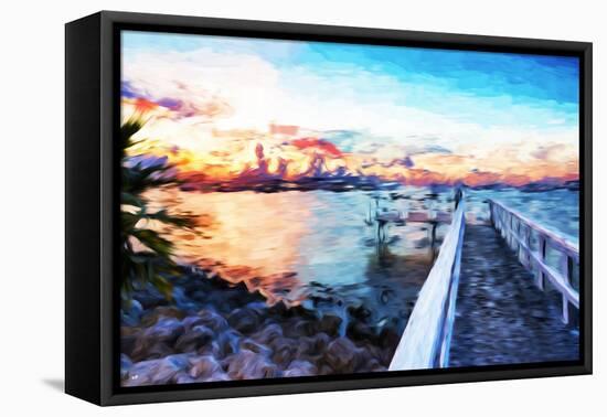 Romantic Pontoon IV - In the Style of Oil Painting-Philippe Hugonnard-Framed Premier Image Canvas