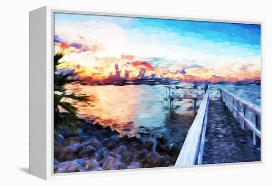 Romantic Pontoon IV - In the Style of Oil Painting-Philippe Hugonnard-Framed Premier Image Canvas