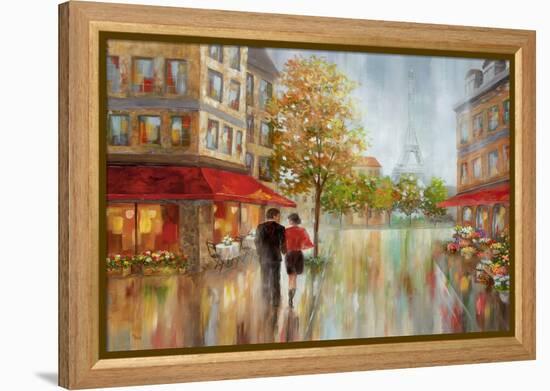 Romantic Promenade II-null-Framed Stretched Canvas