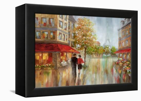 Romantic Promenade II-null-Framed Stretched Canvas