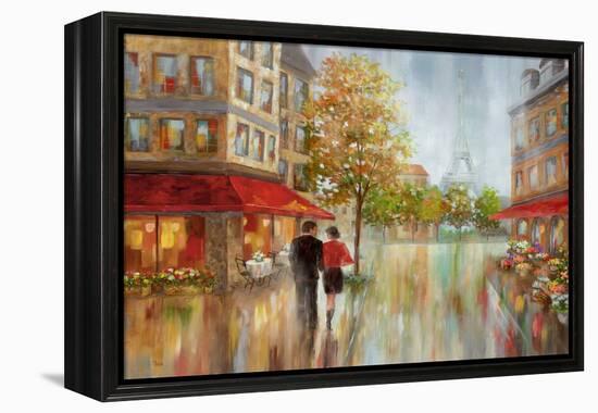 Romantic Promenade II-null-Framed Stretched Canvas