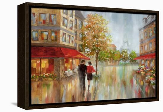 Romantic Promenade II-null-Framed Stretched Canvas