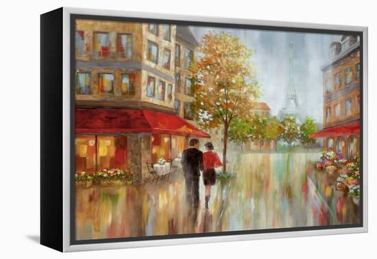 Romantic Promenade II-null-Framed Stretched Canvas