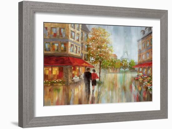 Romantic Promenade II-null-Framed Art Print