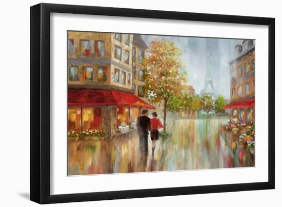 Romantic Promenade II-null-Framed Art Print