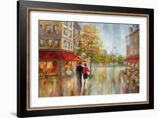 Romantic Promenade II-null-Framed Art Print