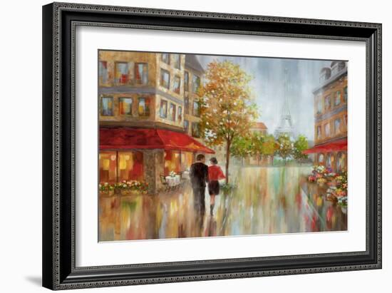 Romantic Promenade II-null-Framed Art Print