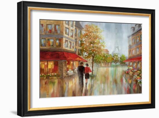 Romantic Promenade II-null-Framed Art Print