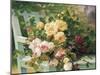 Romantic Roses-Eugene Henri Cauchois-Mounted Giclee Print