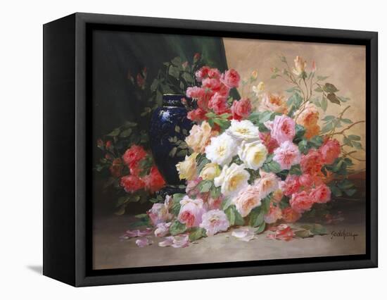 Romantic Roses-Alfred Godchaux-Framed Premier Image Canvas