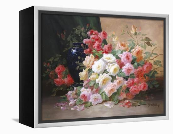 Romantic Roses-Alfred Godchaux-Framed Premier Image Canvas