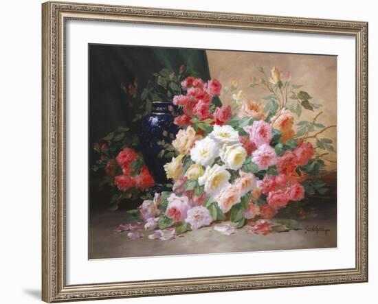 Romantic Roses-Alfred Godchaux-Framed Giclee Print