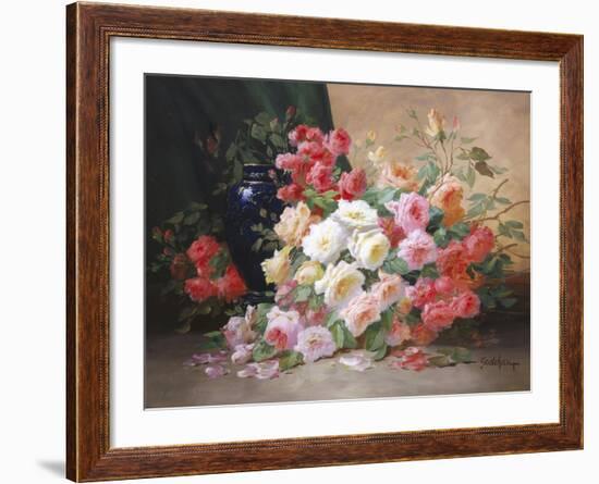 Romantic Roses-Alfred Godchaux-Framed Giclee Print