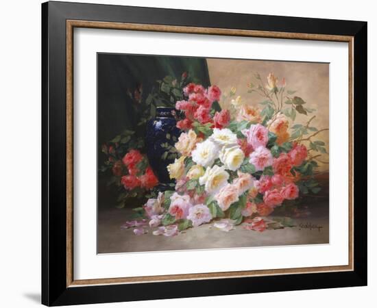 Romantic Roses-Alfred Godchaux-Framed Giclee Print