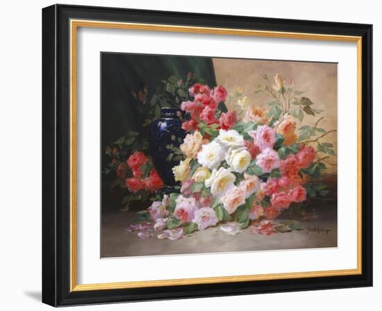 Romantic Roses-Alfred Godchaux-Framed Giclee Print