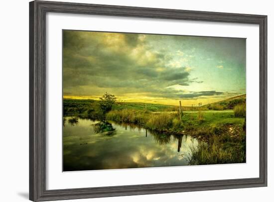 Romantic Rural Scene in England-Mark Gemmell-Framed Photographic Print