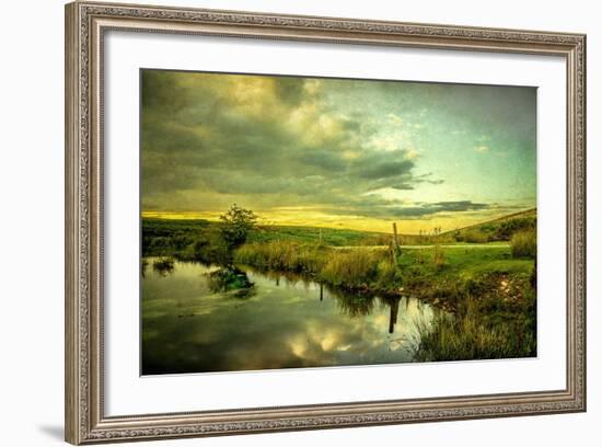 Romantic Rural Scene in England-Mark Gemmell-Framed Photographic Print