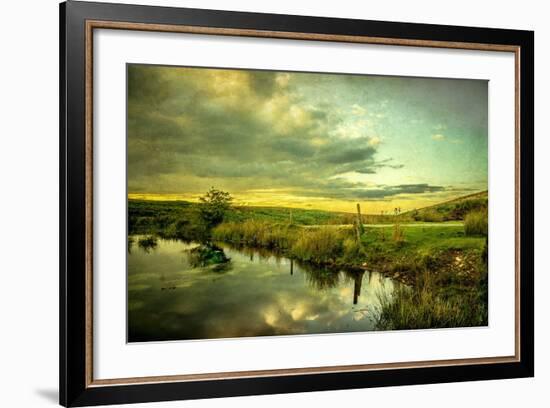 Romantic Rural Scene in England-Mark Gemmell-Framed Photographic Print