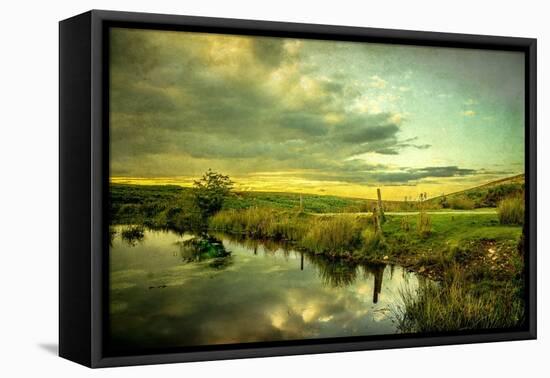 Romantic Rural Scene in England-Mark Gemmell-Framed Premier Image Canvas