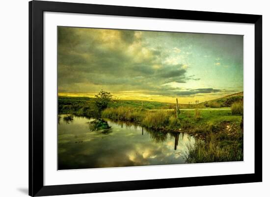 Romantic Rural Scene in England-Mark Gemmell-Framed Photographic Print