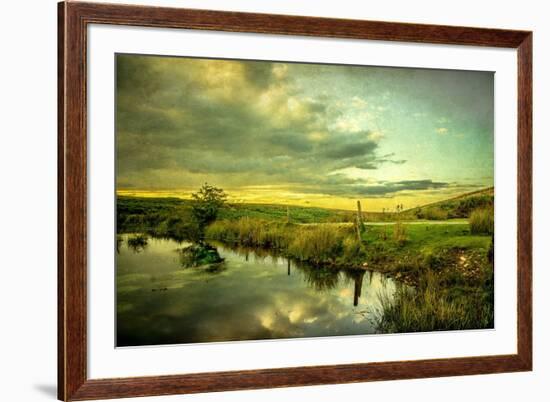 Romantic Rural Scene in England-Mark Gemmell-Framed Photographic Print