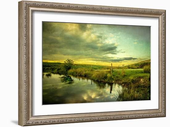 Romantic Rural Scene in England-Mark Gemmell-Framed Photographic Print