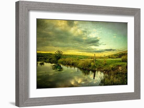 Romantic Rural Scene in England-Mark Gemmell-Framed Photographic Print