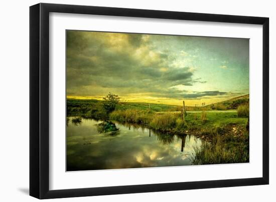 Romantic Rural Scene in England-Mark Gemmell-Framed Photographic Print