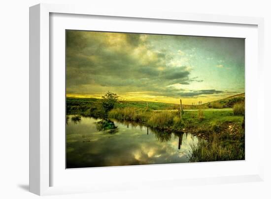 Romantic Rural Scene in England-Mark Gemmell-Framed Photographic Print