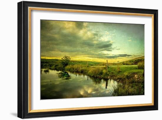 Romantic Rural Scene in England-Mark Gemmell-Framed Photographic Print