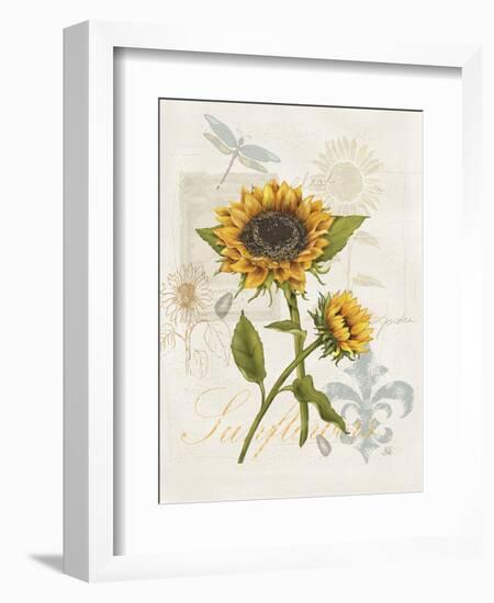 Romantic Sunflower II-Jade Reynolds-Framed Premium Giclee Print