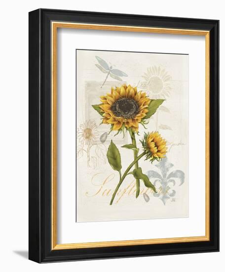 Romantic Sunflower II-Jade Reynolds-Framed Art Print